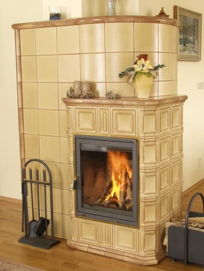 Kachľové krby